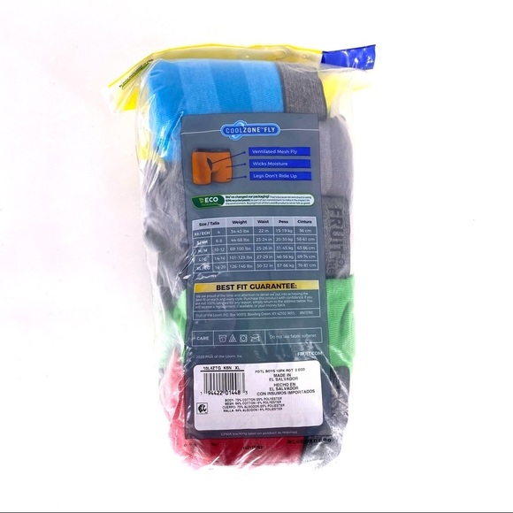 Fruit of the Loom Boys' Assorted Boxer Briefs - XL - Picture 4 of 6